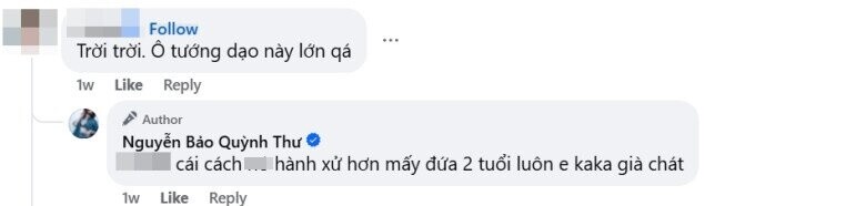 Quỳnh Thư tiết lộ về tính cách thật của con trai.