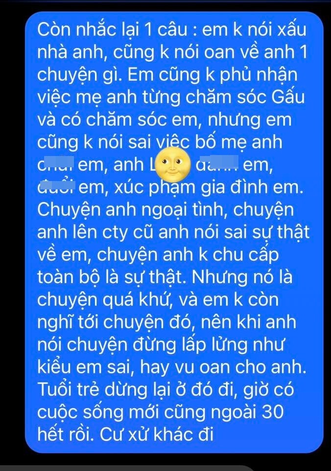 Quỳnh Lương tiết lộ cuộc hôn nhân cũ không hạnh phúc.