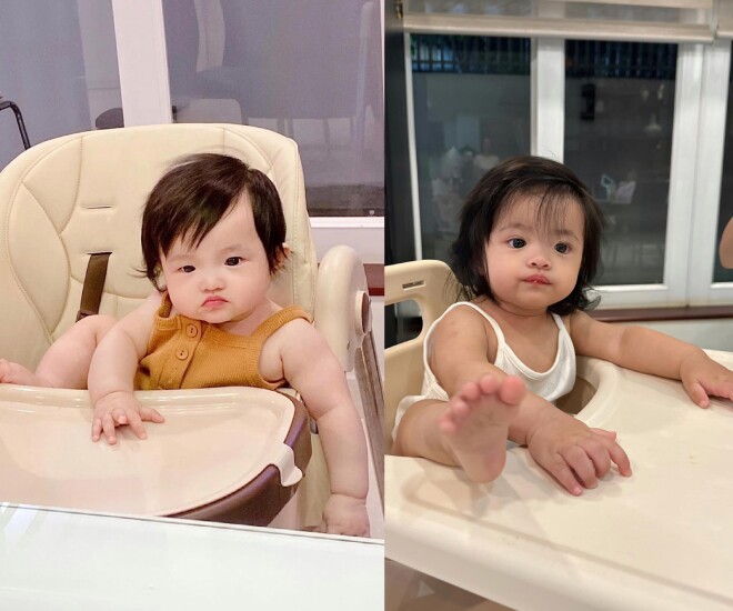 2 con gái nhà Ông Cao Thắng - Đông Nhi không chỉ có nét mặt giống nhau mà đến nết ăn cũng “copy” y hệt.