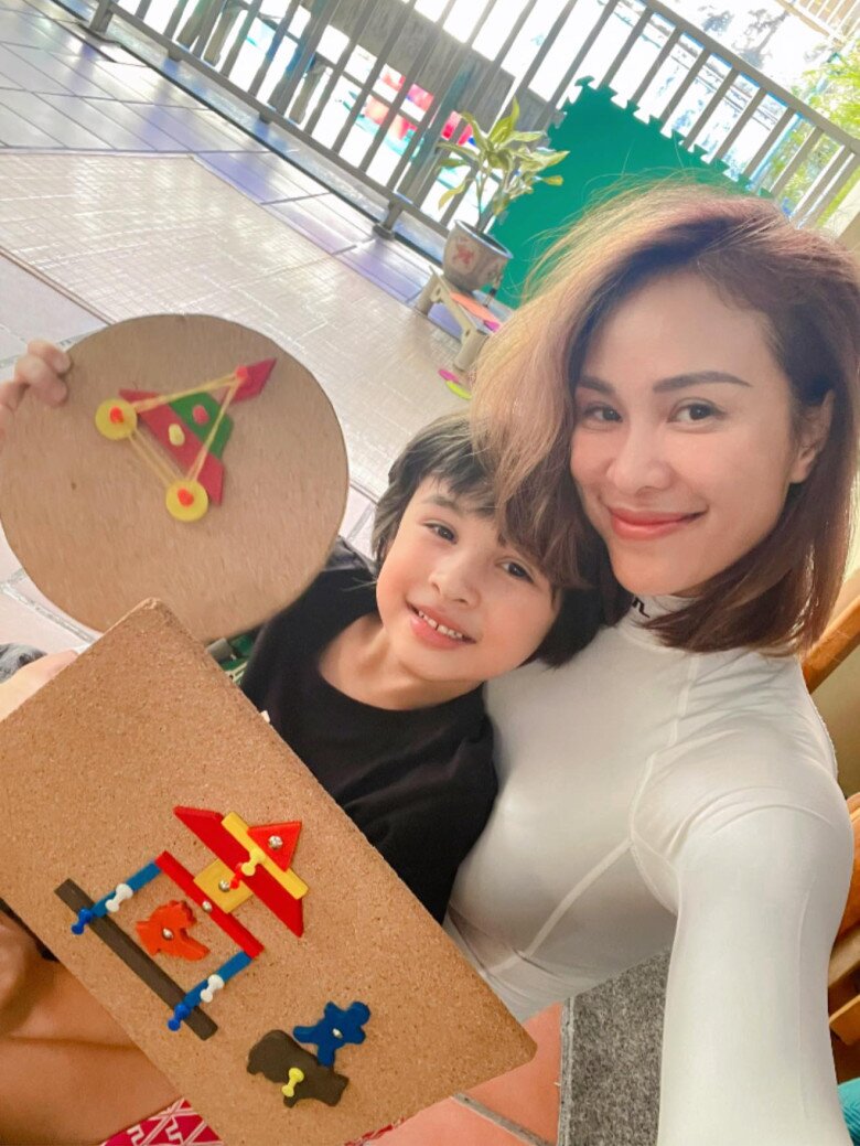 Sao Việt 24h: Quỳnh Lương tròn trịa hơn thấy rõ ở tháng thứ 8, khoe cân nặng của mẹ và bé ở cuối thai kỳ - 9