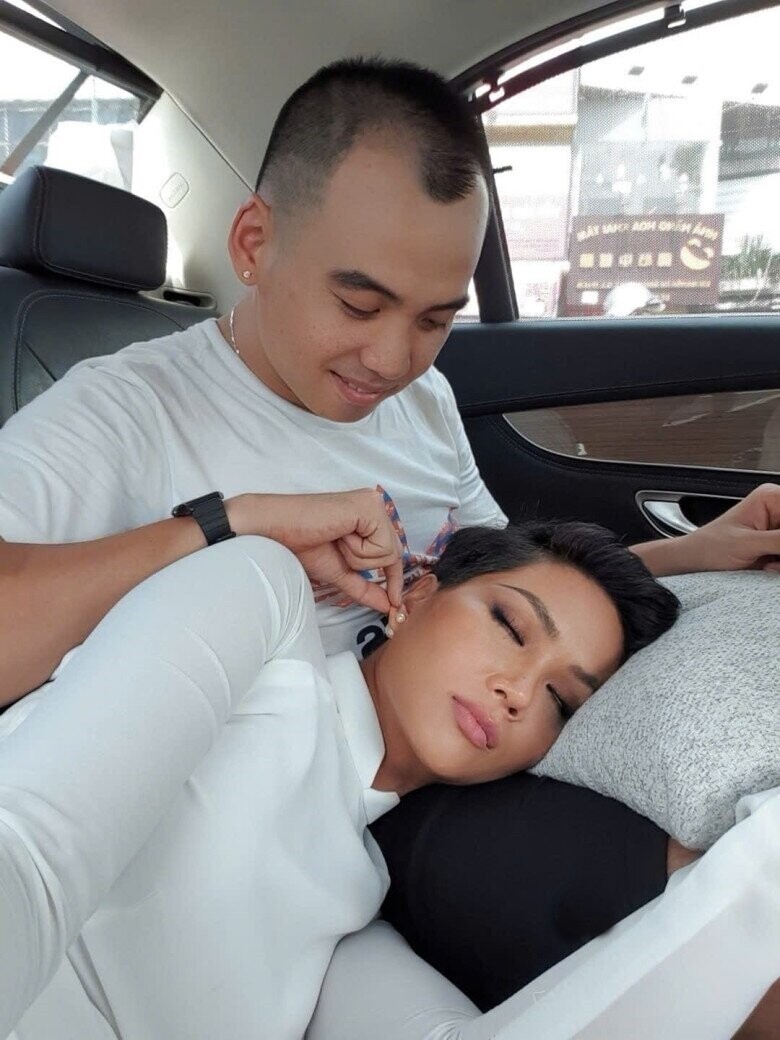 Sao Việt 24h: Quỳnh Lương tròn trịa hơn thấy rõ ở tháng thứ 8, khoe cân nặng của mẹ và bé ở cuối thai kỳ - 8