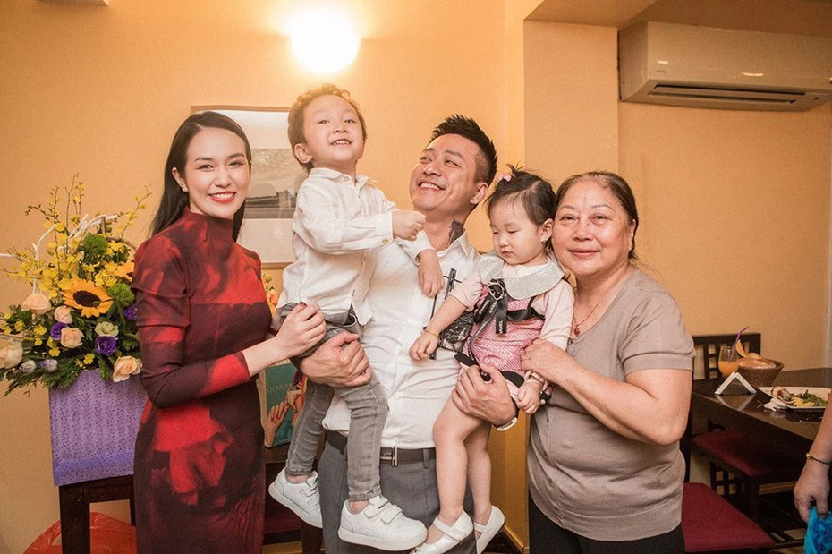 Tuấn Hưng hạnh phúc vì mẹ và vợ có mối quan hệ tốt.