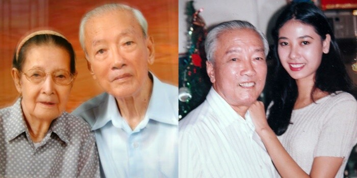 Hà Kiều Anh có ông là Đại tá.