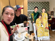 Mạc Anh Thư cùng đi ăn với chồng cũ Huy Khánh, ngồi cạnh vui vẻ nhưng không hài lòng khi được nhắn nên "nối lại tình cũ"