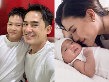 Lương Thế Thành và quý tử quốc tịch Mỹ khoe diện mạo mới nhìn tưởng anh em, Thúy Diễm bất ngờ mong có tập 2
