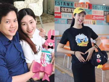 Hoa hậu Việt Nam khi mang bầu: Nàng dâu hào môn sinh 3 con giấu bụng lùm lùm, Ngọc Hân vất vả thức đến nửa đêm