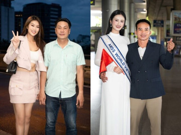 2 Hoa hậu ủng hộ bố cưới người mới: Ý Nhi lo phụ huynh cô đơn sau ly hôn, Đoàn Thiên Ân mất mẹ vì ung thư