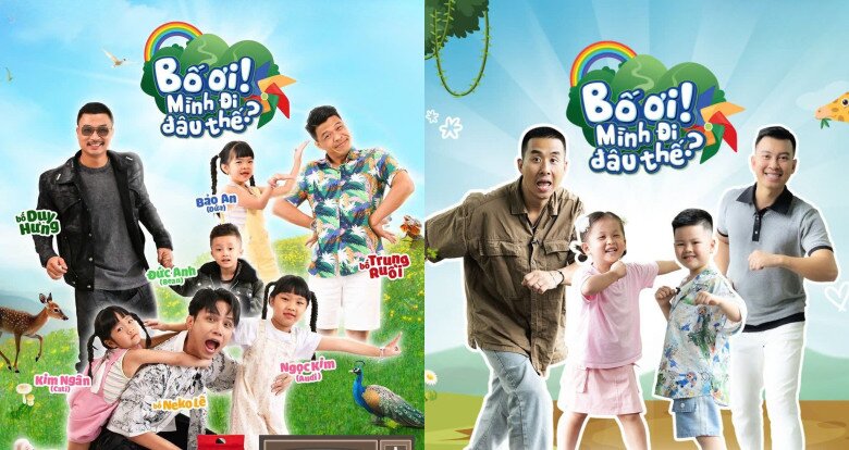 Dàn cast chính thức của Bố Ơi Mình Đi Đâu Thế? 2025.