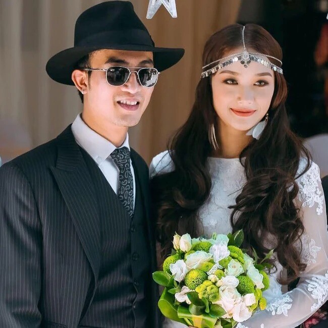 Bà xã Doãn Quốc Đam sở hữu ngoại hình xinh đẹp, trẻ trung, không hề thua kém các mỹ nhân Vbiz.