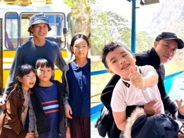 Hội diễn viên nhí cây nhà lá vườn: Con gái Lý Hải được trả công ly nước mía, quý tử Victor Vũ lên hình như con kiến