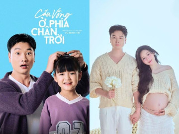Thái tử VTV đang làm gà trống nuôi con trên màn ảnh, ngỡ ngàng nhận tin vui từ bà xã hot girl