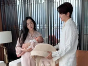 Yêu con - Sinh con đầu lòng, nữ diễn viên lấy chồng Hàn Quốc khoe thuê 11 giúp việc chăm cả mẹ và bé