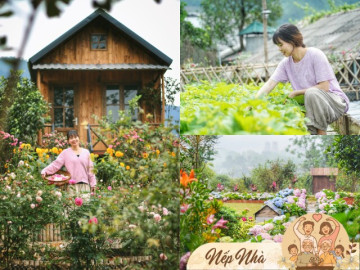 Cô gái 9X Yên Bái bỏ phố về quê, dành 4 năm làm nhà vườn đẹp như tranh