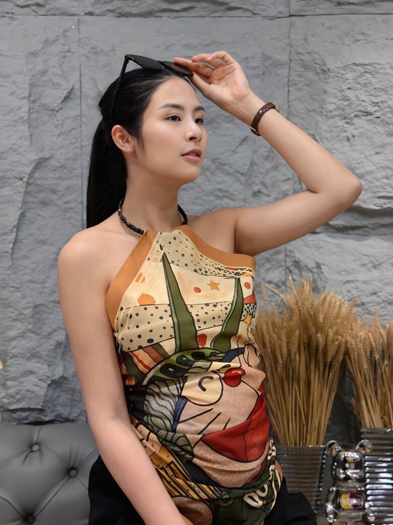 Hoa hậu Ngọc Hân siêu âm 3 lần mới nhìn rõ mặt con, em bé chưa ra đời đã được khen chân dài, mũi cao - 5