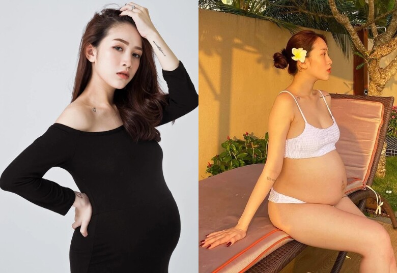 Joyce Phạm mang thai lần đầu năm 20 tuổi.