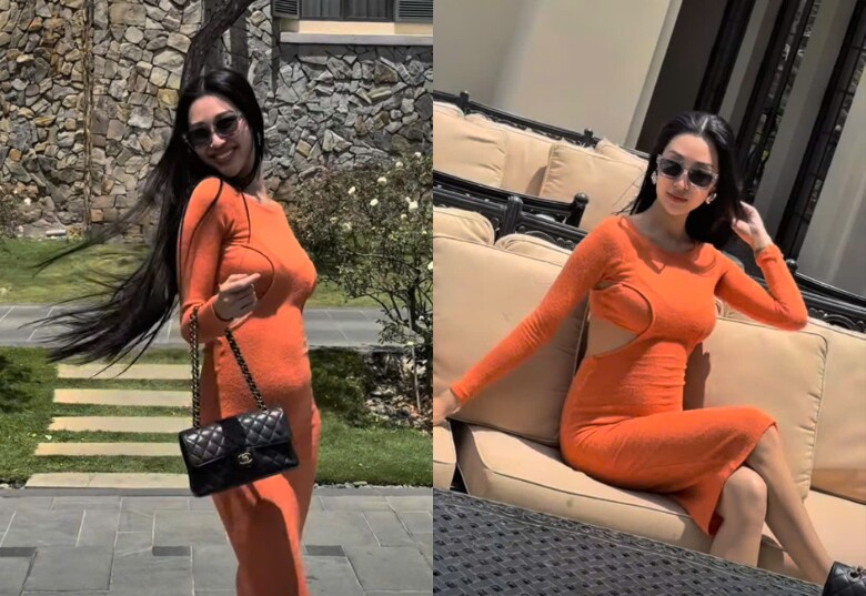 Hình ảnh đời thường xinh đẹp vừa được cô chia sẻ.