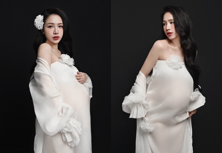 Sắc vóc của bà bầu Gen Z nhận nhiều lời khen có cánh.