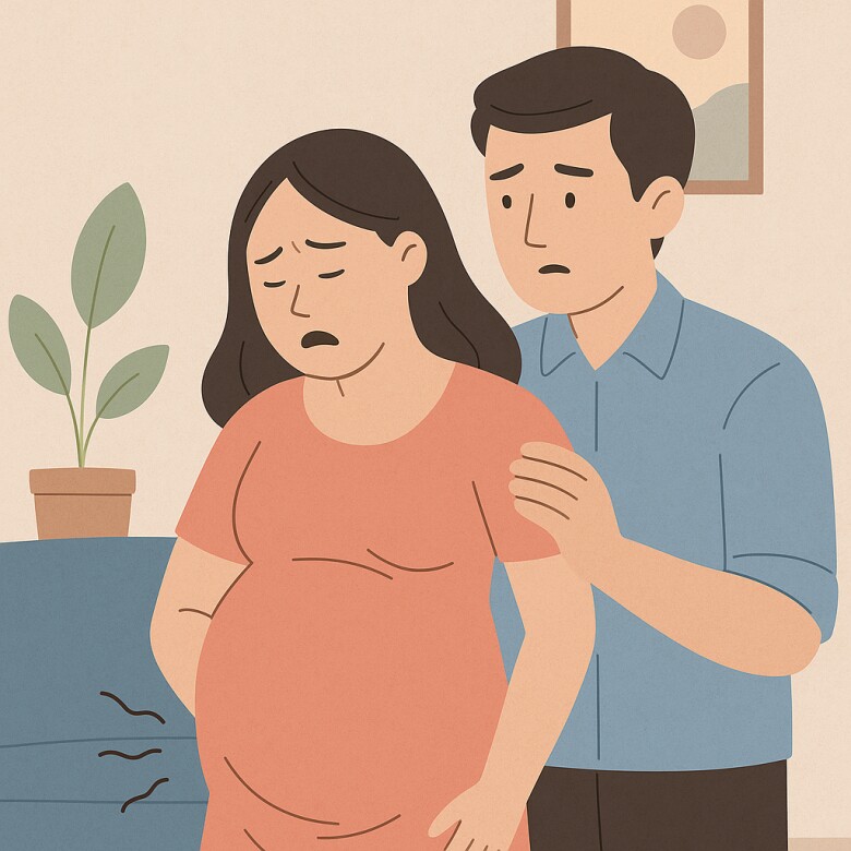 Mẹ bầu và người nhà cần nắm các dấu hiệu chuyển dạ để được thăm khám, hỗ trợ sớm.