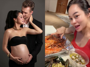 Cô giáo yoga của Hồ Ngọc Hà bầu tháng cuối bị rỉ nước ối vẫn tập luyện hăng say, chị em nóng ruột khuyên đi khám ngay