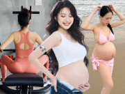 Bà bầu - 6 tiểu thư “lá ngọc cành vàng” của Vbiz khi mang bầu: Vợ ca sĩ Hoàng Bách nóng bỏng không kém thí sinh Hoa hậu Việt Nam