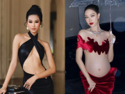 Bà bầu - Người mẫu Việt gợi cảm khi đi sự kiện, dân tình không tin nổi cô đang mang bầu 8 tháng vì quá thon gọn