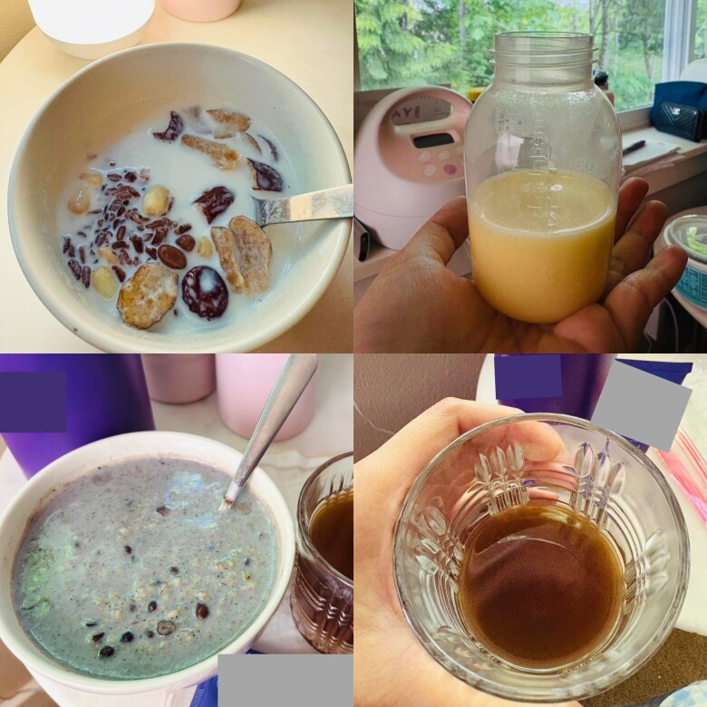 Yến Phương chia sẻ bữa ăn giúp lợi sữa do mẹ ruột chuẩn bị.