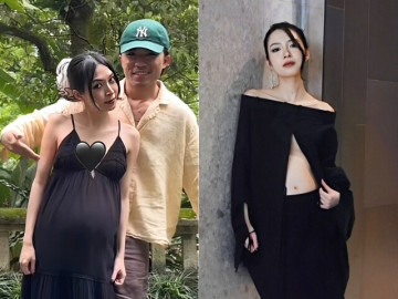 Con gái “vua hài đất Bắc” Xuân Hinh tất bật soạn đồ đi đẻ, gây bất ngờ với vóc dáng thon gọn khi bầu tháng cuối