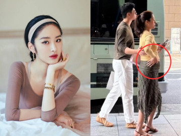 "Thần tiên tỷ tỷ" khoe bụng bầu sắp sinh với thiếu gia tập đoàn lớn, đôi chân sưng phù ở tháng cuối thai kỳ gây chú ý