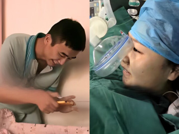 Vợ đau đẻ vật vã nhưng không được phép sinh vì chồng bắt đợi giờ đẹp, em bé chào đời toàn thân tím tái