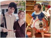 Yêu con - Bố Hải Dương chi 120 triệu mua đồ hiệu cho con nhập năm học mới, bé gái đeo túi LV nổi nhất trường