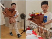 Bé trai vào viện thăm mẹ mới đẻ, bị sốc vì em mới sinh quá xấu, sau vài tháng thay đổi thái độ khi em "lột xác"