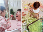 Yêu con - Khối nghỉ hè quậy tung nhà, hot dad Cường Đôla, Trường Giang "cười mếu", phu nhân tập đoàn nghìn tỷ quá khổ