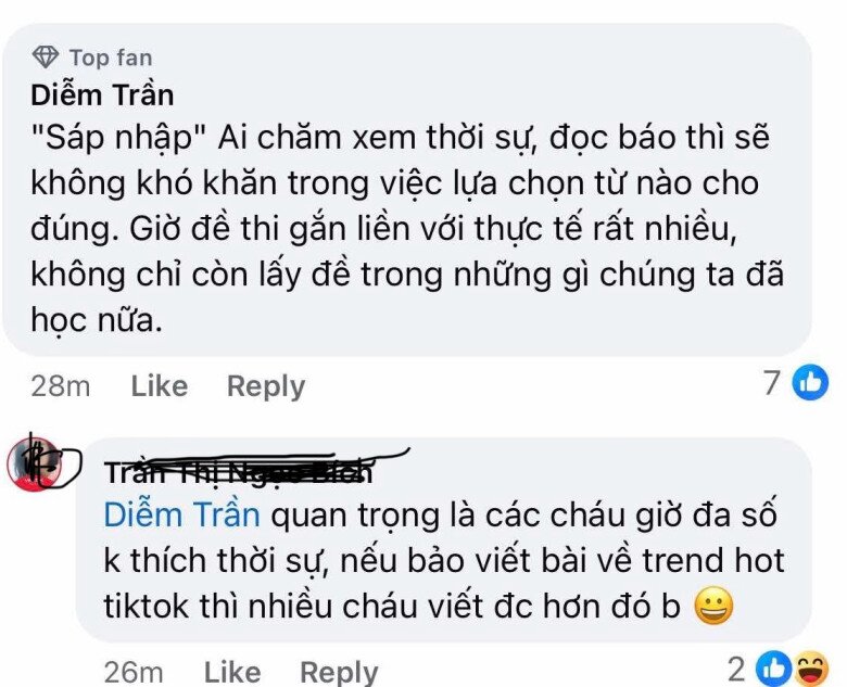Tờ nháp đề Văn của thí sinh thi Tốt nghiệp THPT 2025 gây đau đầu: amp;#34;Xát nhậpamp;#34; hay amp;#34;sát nhậpamp;#34;? - 2