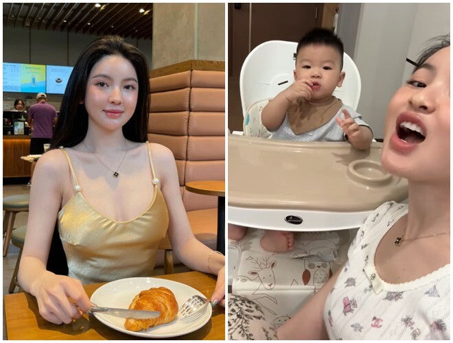 Vợ đại gia của Quang Hải đăng clip mặc đồ bộ, ngồi xổm dạy con 11 tháng, cô giáo mầm non chuyên nghiệp vào nhận xét thẳng thắn - 7