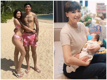 Top 10 Hoa hậu Việt Nam lấy cầu thủ bóng đá đình đám, nuôi con kĩ tính, toàn đồ hiệu đắt tiền