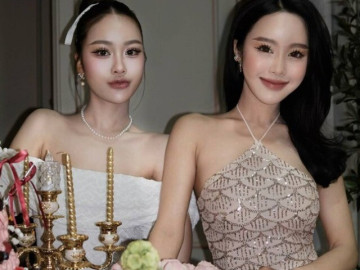 Mẹ U50 trẻ xinh chụp hình cùng con gái 23 tuổi khiến 99% người xem đoán sai ai là mẹ, ai là con