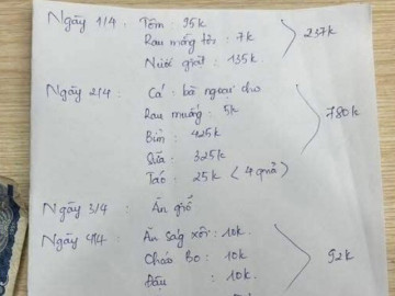 Vợ bị chồng trách vì đi chợ 4 ngày tiêu hết 1,2 triệu, ai cũng bênh mẹ bỉm nhờ 1 chi tiết