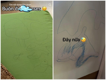 Mẹ Việt vô tư đăng ảnh con 5 tuổi vẽ lên tường resort 150 triệu/đêm, dân tình sôi máu nhưng biết lý do thì bật khóc