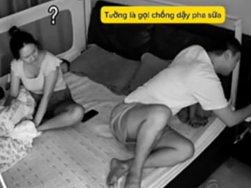 Bị gọi dậy giữa đêm, bố bỉm có hành động khiến vợ bối rối, nhiều đàn ông đồng cảm
