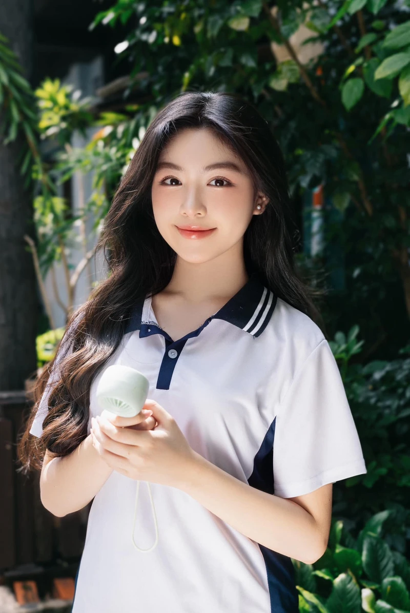 Ái Nữ 19 Tuổi Nhà Mc Quyền Linh: Amp;#34;Khuôn Trăng Đầy Đặn, Nét Ngài Nở Nangamp;#34;, Dân Mạng Gọi Luôn Là Hoa Hậu Không Cần Vương Miện - 6