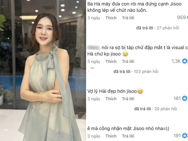 Minh Hà nhận được nhiều lời khen có cánh khi đứng cạnh ngôi sao Châu Á, thậm chí có người chưa biết cô nhưng vẫn rất ấn tượng với vẻ đẹp tươi mới này.