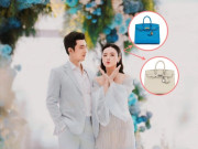 Thời trang - Bóc giá 2 chiếc túi hiệu ông xã thiếu gia tập đoàn nhựa nghìn tỷ vừa tặng Midu trong tiệc kỷ niệm một năm đám cưới
