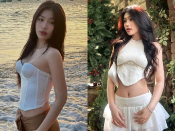 Cỗ máy nói vừa đạt giải Á hậu chuộng đồ bình dân: Mặc croptop, váy ôm vài trăm nghìn vẫn đẹp xịn như hàng hiệu