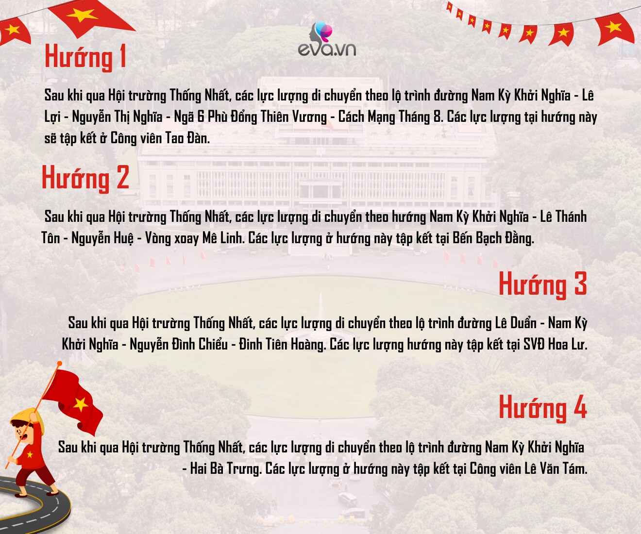 1 ngày sống trọn trong “giai điệu” tự hào, sáng xem diễu binh, tối xem trình diễn pháo hoa nhân dịp 30/4 - 2