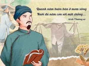 Nhà thơ nào nổi tiếng "Thương vợ", cả đời lận đận khoa cử, thi 8 lần nhưng đỗ Tú tài một lần duy nhất?