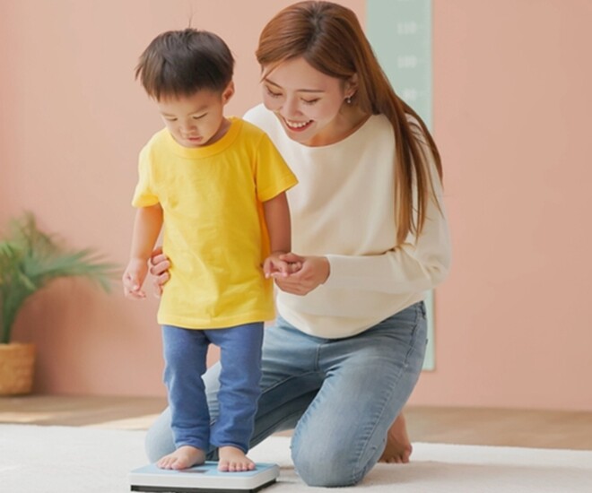 Nhiều bà mẹ tìm thấy con cái của họ nhẹ hơn các đồng nghiệp của họ, vì vậy họ lo lắng về việc tìm cách tăng cân cho con cái. Tác phẩm nghệ thuật. 