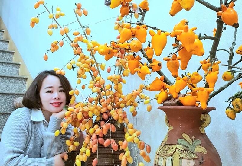 Với nhiều người, cắm hoa là thú vui tao nhã, nhưng với chị Huyền – một giáo viên 46 tuổi sống tại Phú Thọ – thì cành quả mới là chất liệu khiến chị mê mẩn. 