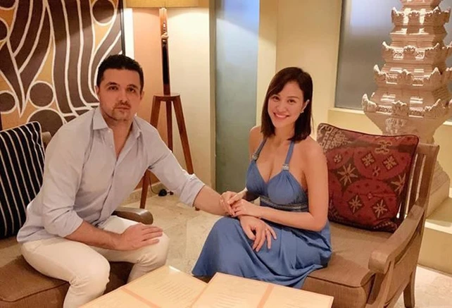 MC Phương Mai và ông xã người Ba Lan.