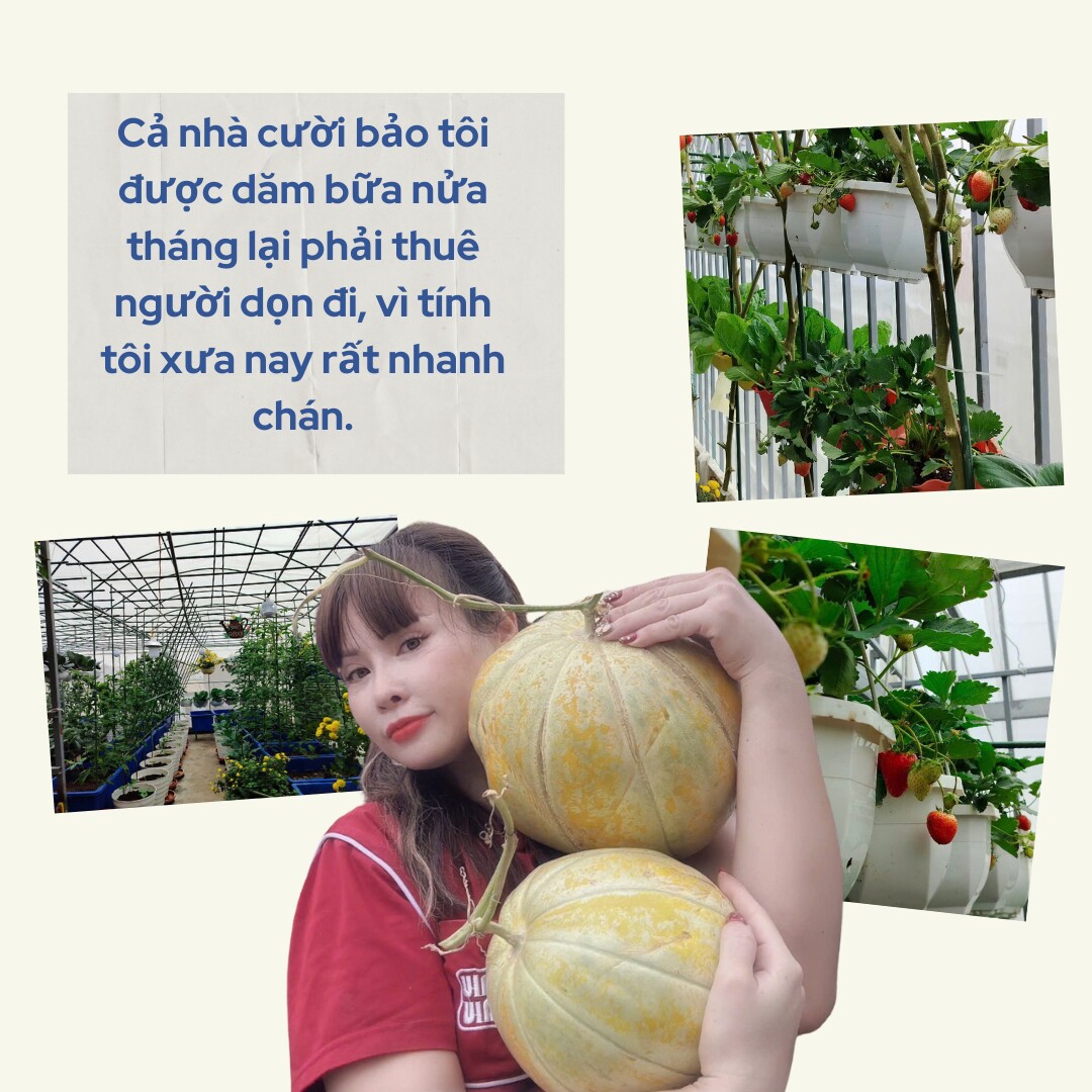 Mẹ đảm Hà Nội từng bị trêu chỉ trồng rau được amp;#34;dăm bữa nửa thángamp;#34;, giờ có hẳn 2 khu vườn xanh mướt trên sân thượng - 2