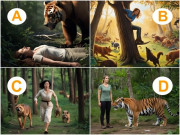 Yêu - Trắc nghiệm: Vấn đề lớn nhất trong tình yêu của bạn là gì? Nhìn phản ứng khi gặp thú hoang trong rừng là biết